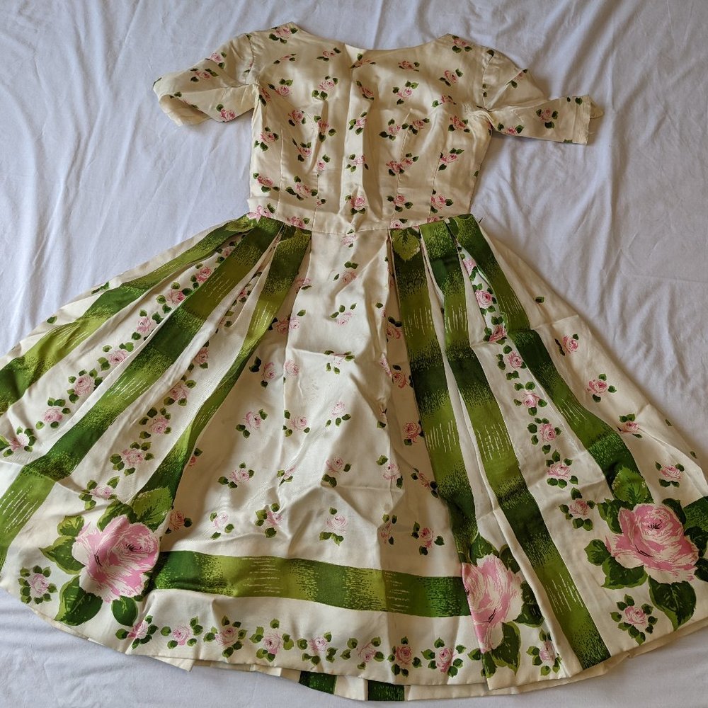 Vintage Floral Dress